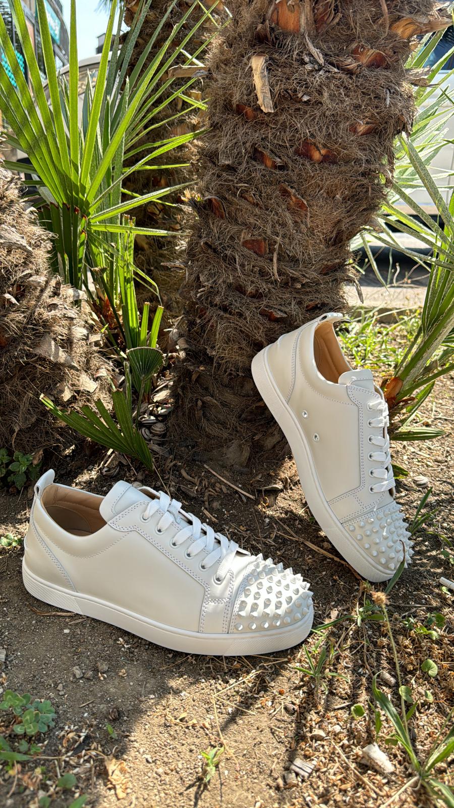 Christian Louboutin Louis Junior Spikes Flat