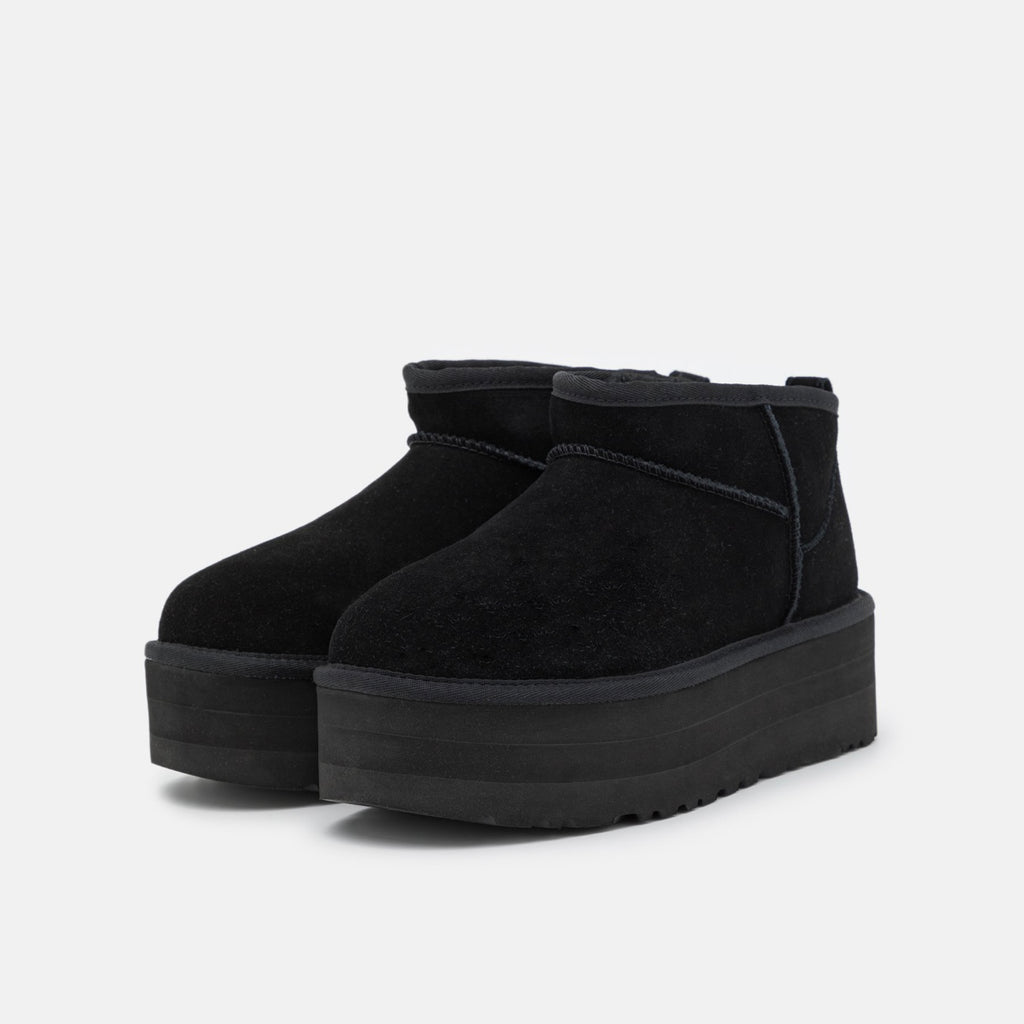 UGG PLATFORM ULTRA MINI NERA