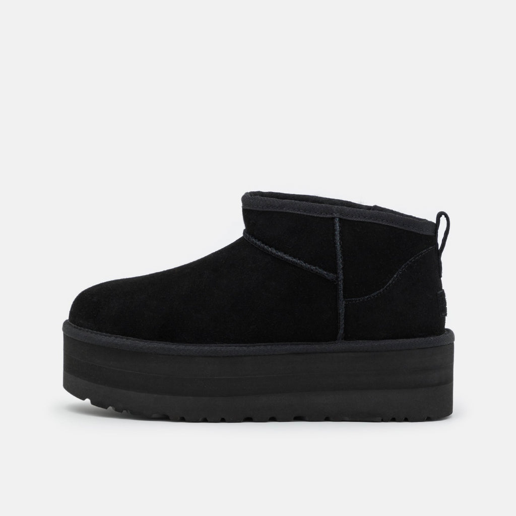 UGG PLATFORM ULTRA MINI NERA