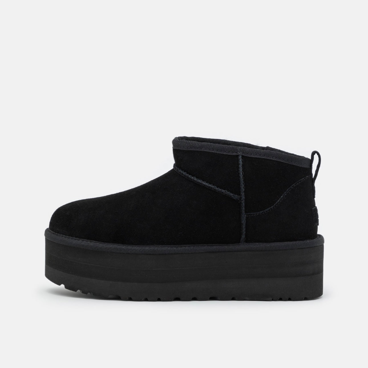 UGG PLATFORM ULTRA MINI NERA