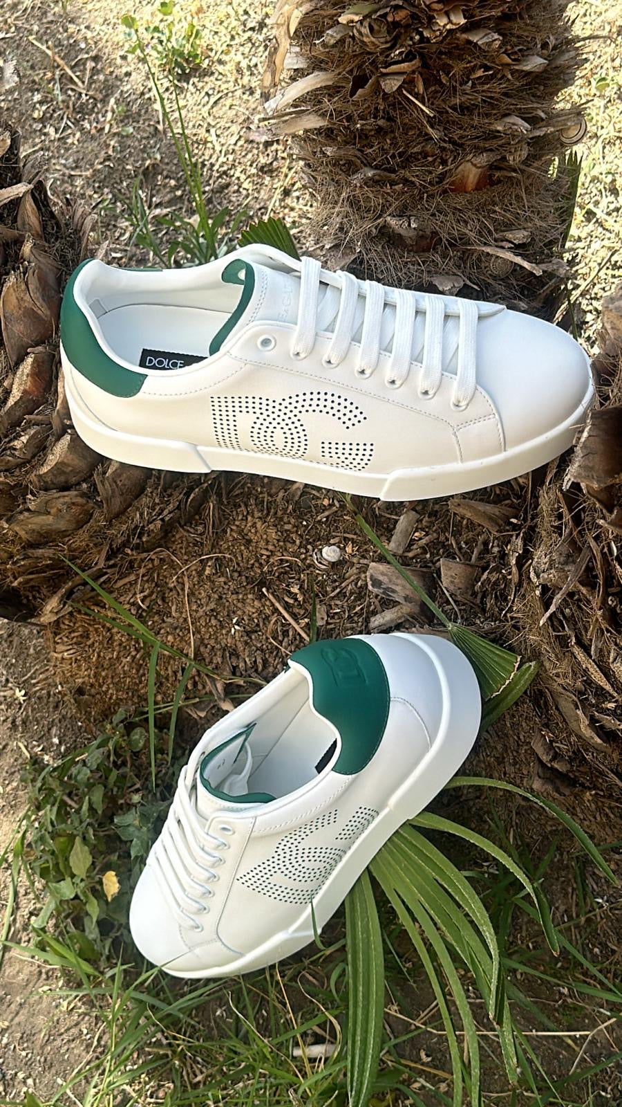 Dolce & Gabbana Sneaker Portofino in pelle di vitello uomo