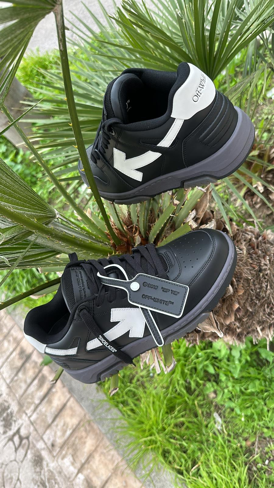 OFF WHITE sneakers out of office