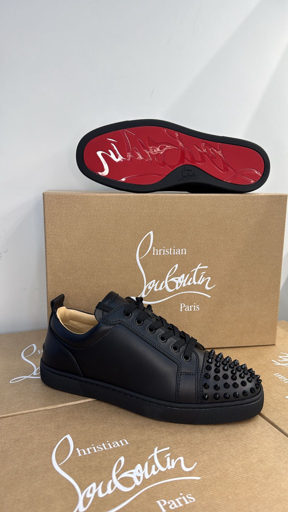 CHRISTIAN LOUBOUTIN Louis Junior Spikes