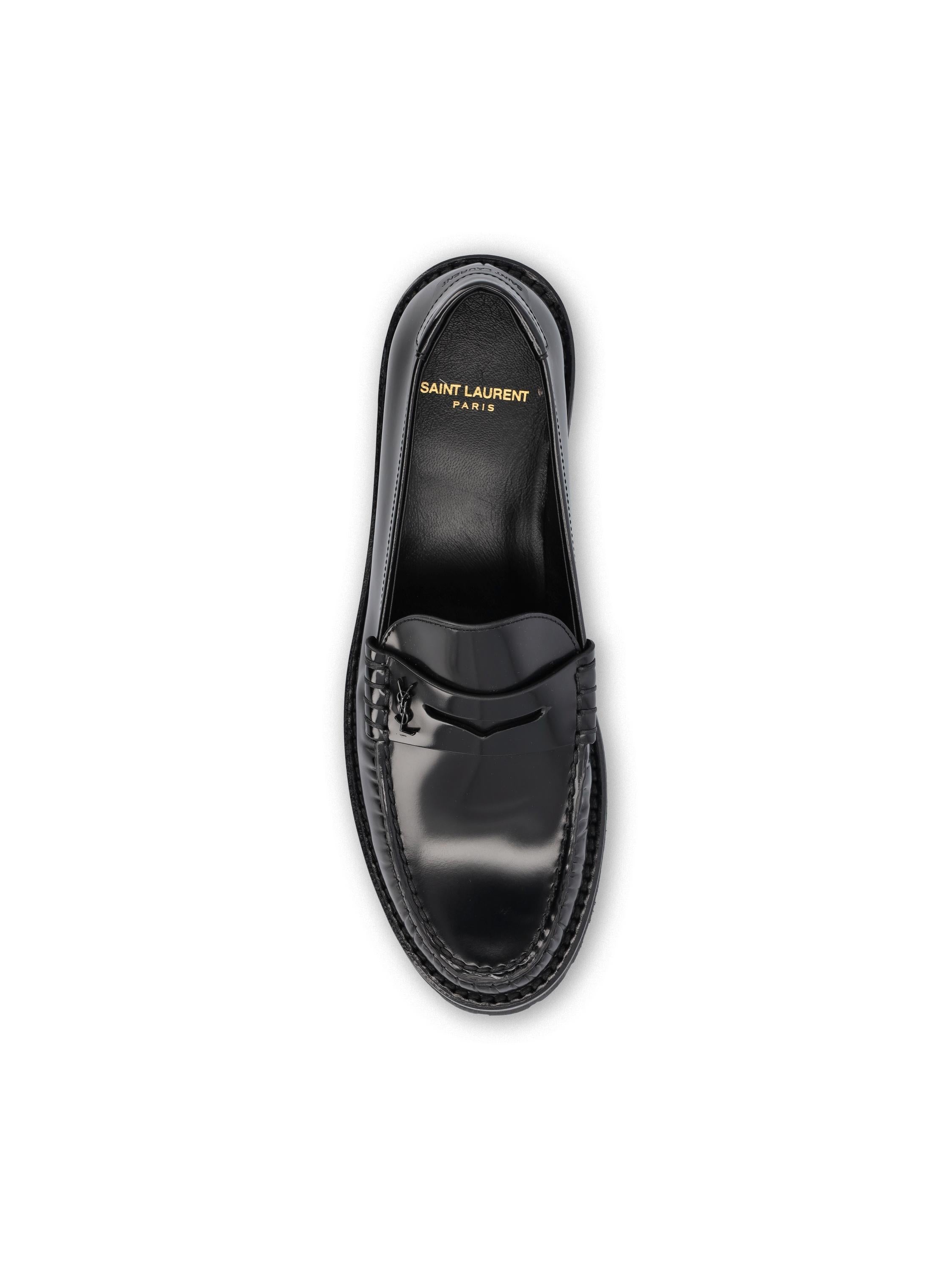 Saint Laurent Mocassini Le Loafer In Pelle.