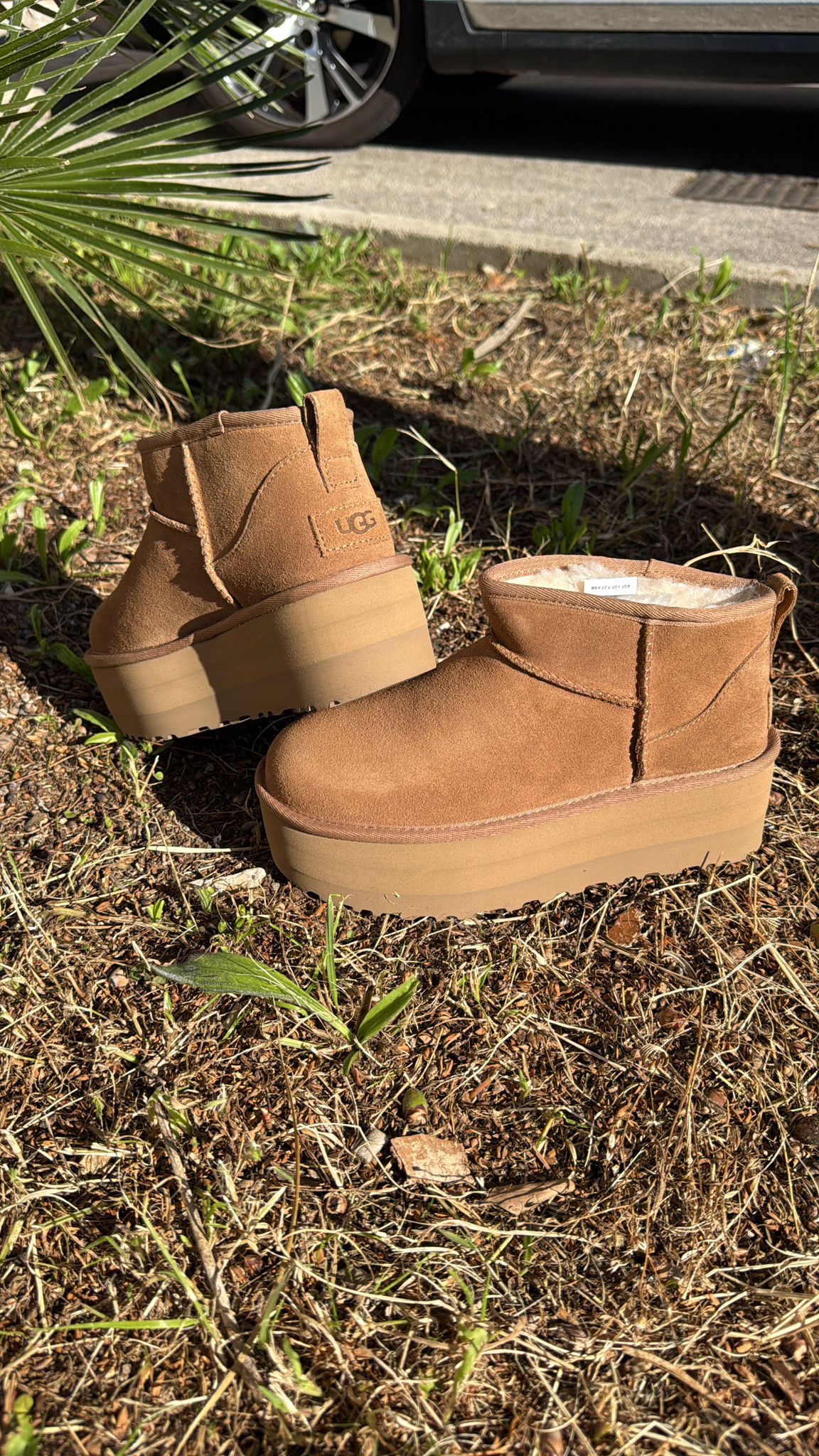 UGG CLASSIC ULTRA MINI PLATFORM CAMMELLO