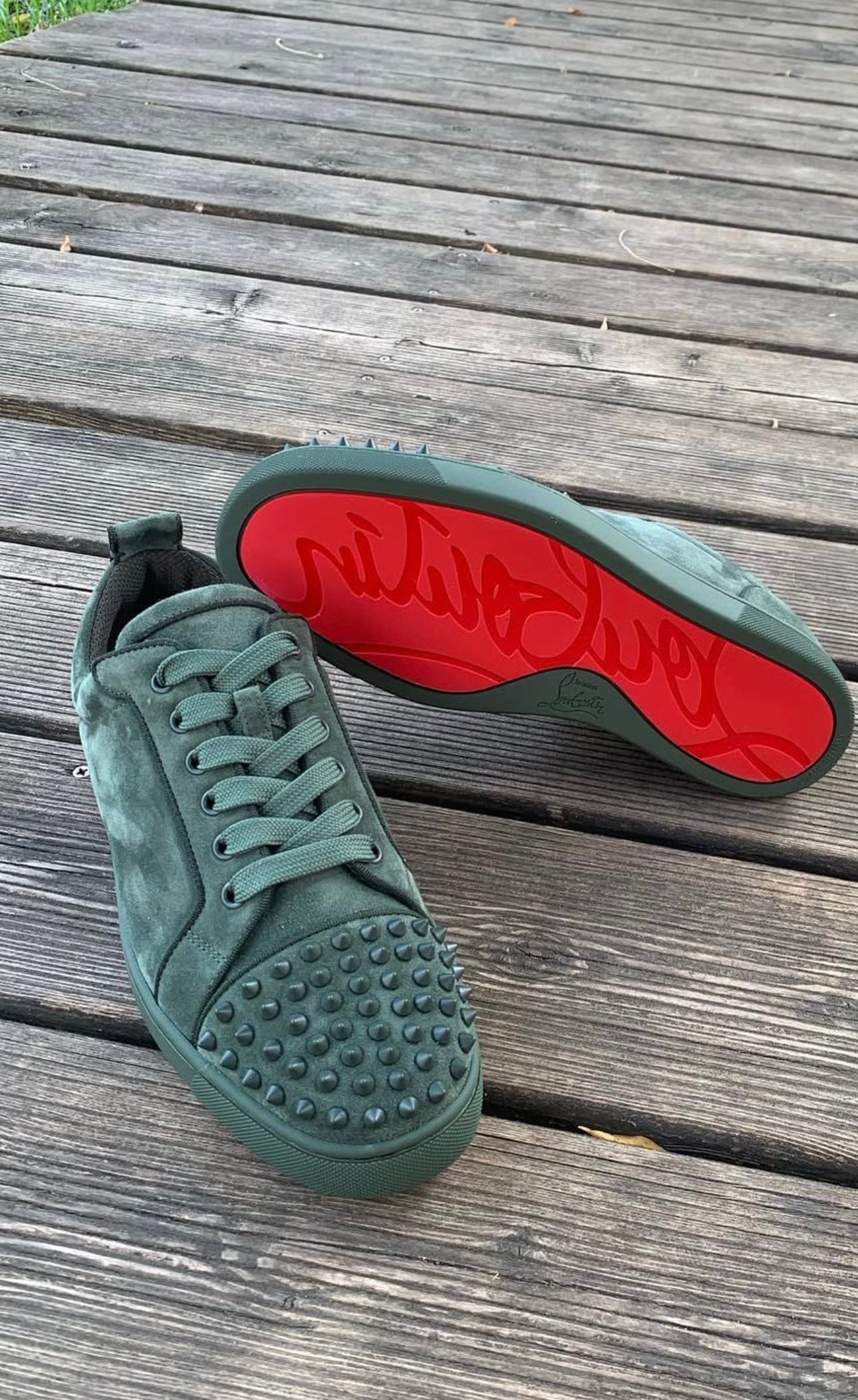 CHRISTIAN LOUBOUTIN SNEAKERS LOUIS JUNIOR SPIKES