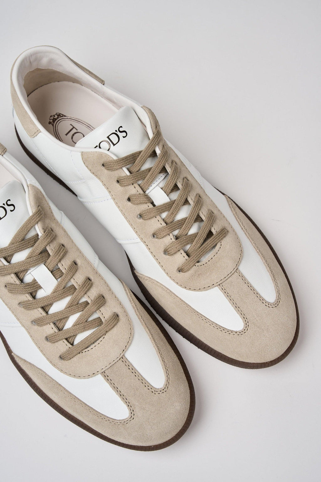 Tod's Tabs Sneakers in Pelle Liscia e Scamosciata