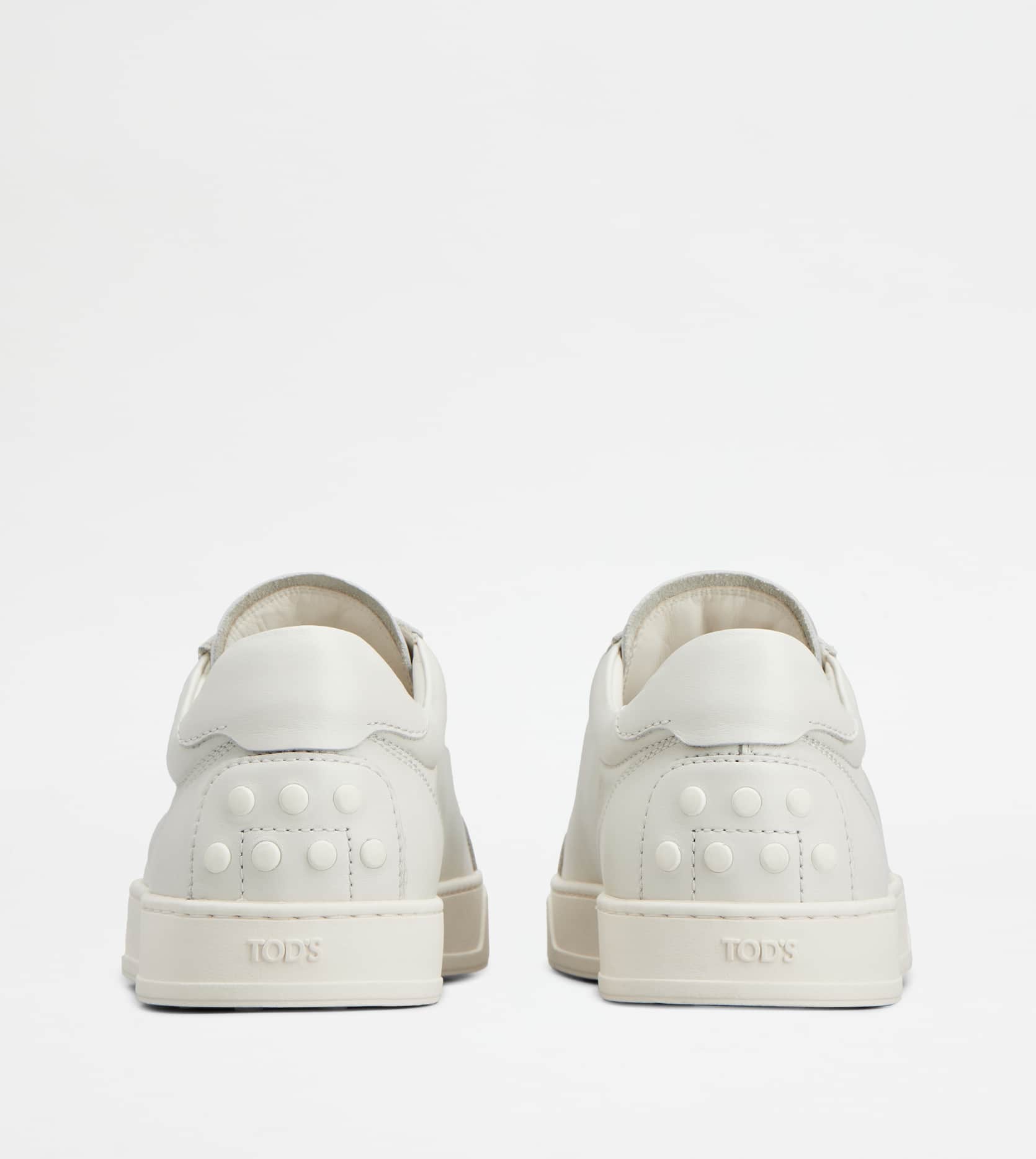 Tod’s sneakers in pelle bianca.