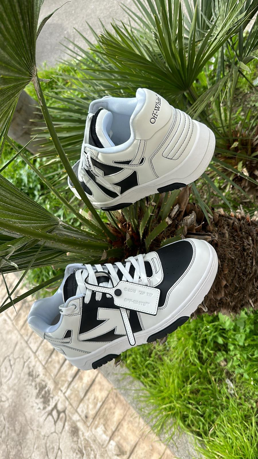 OFF WHITE sneakers out of office