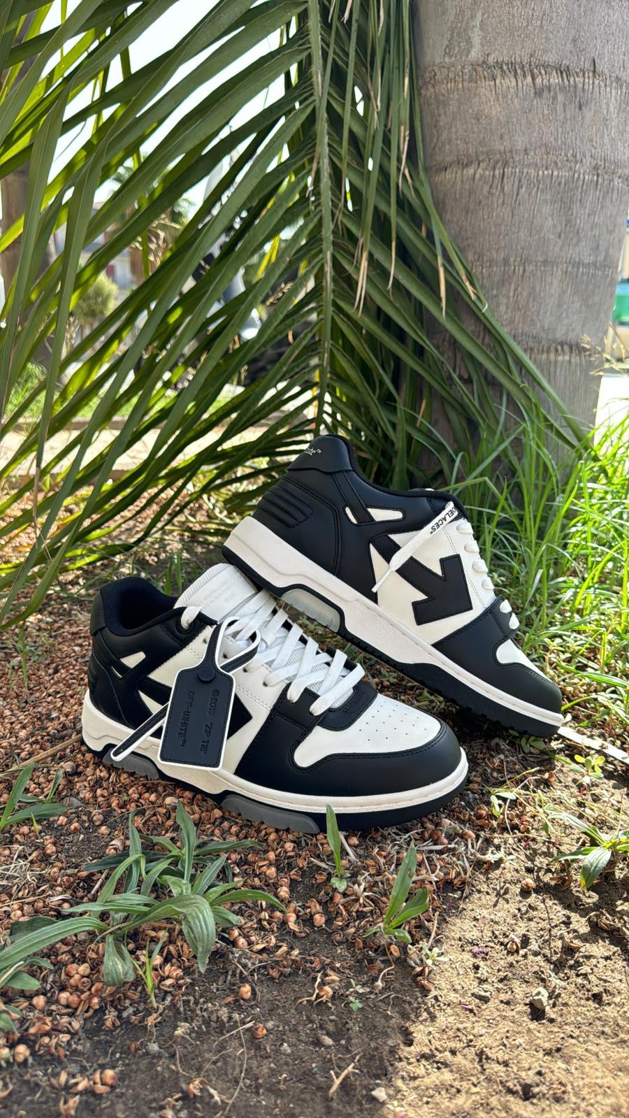 OFF WHITE sneakers out of office