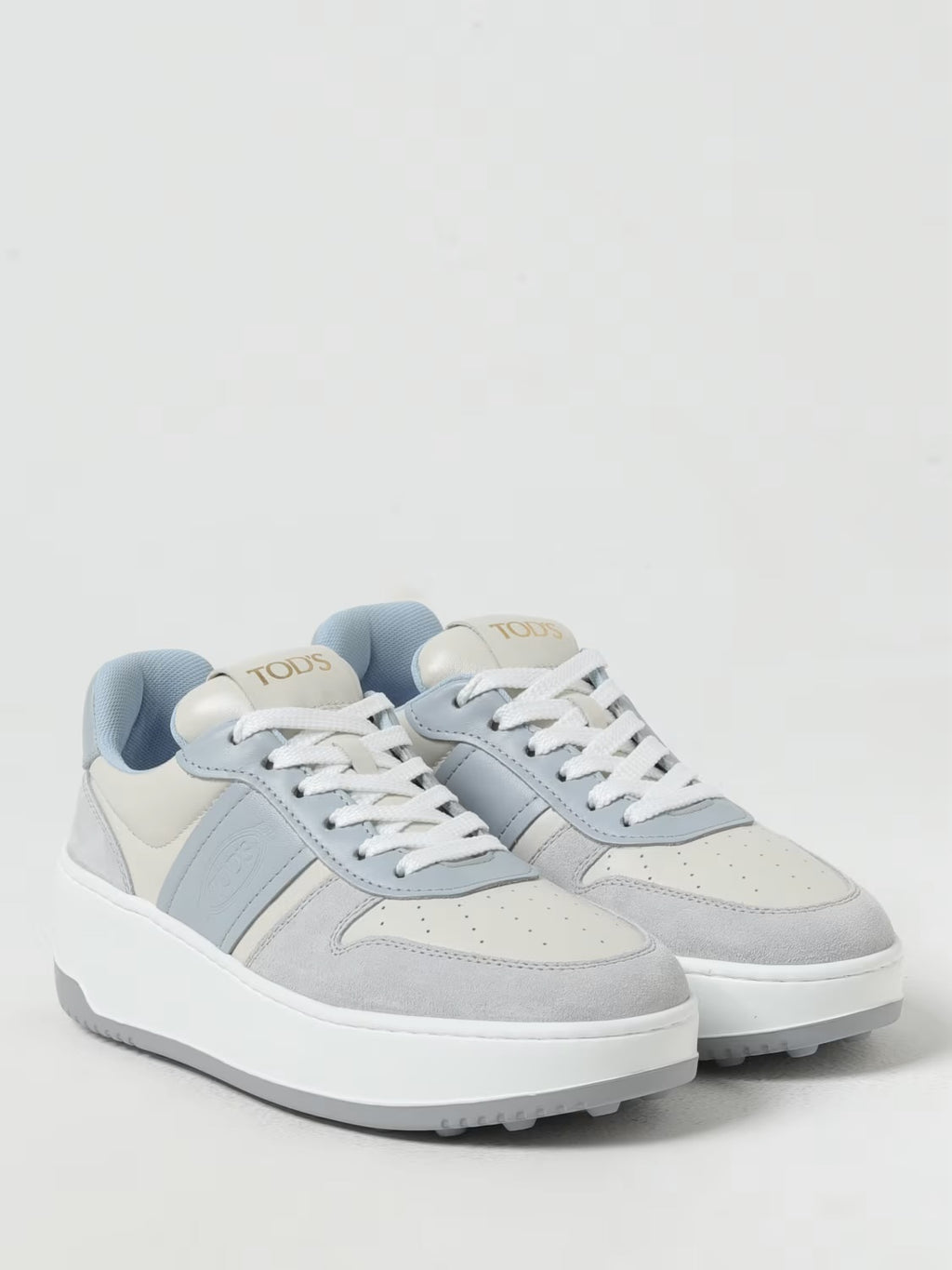 Tod’s sneakers cassetta alta 88k allacciata.