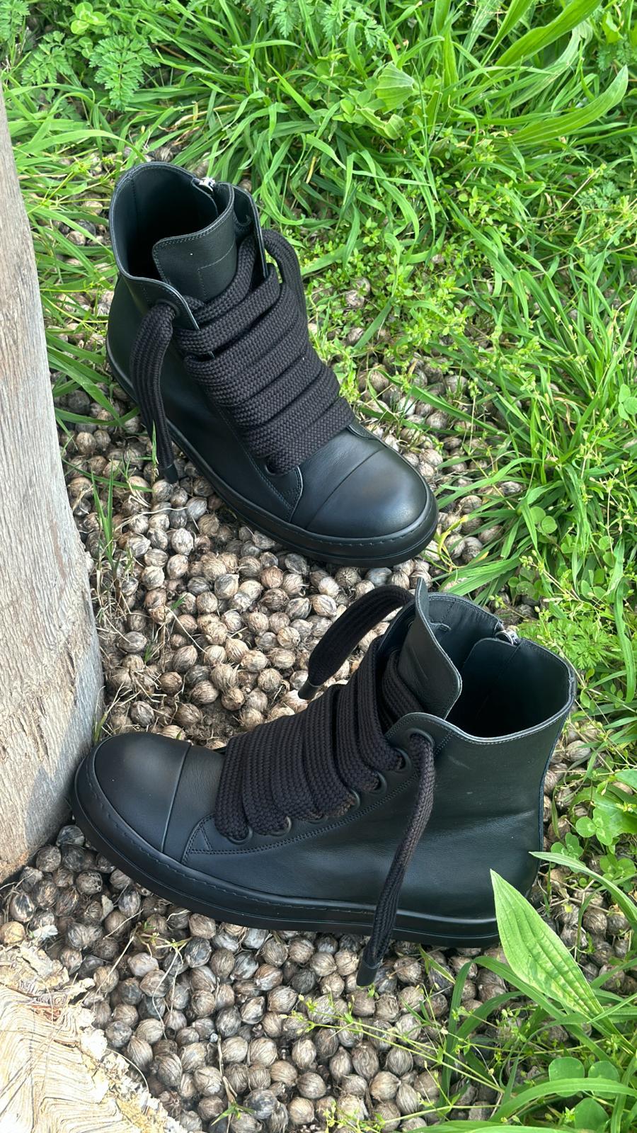 Rick Owens Sneakers Jumbo in pelle
