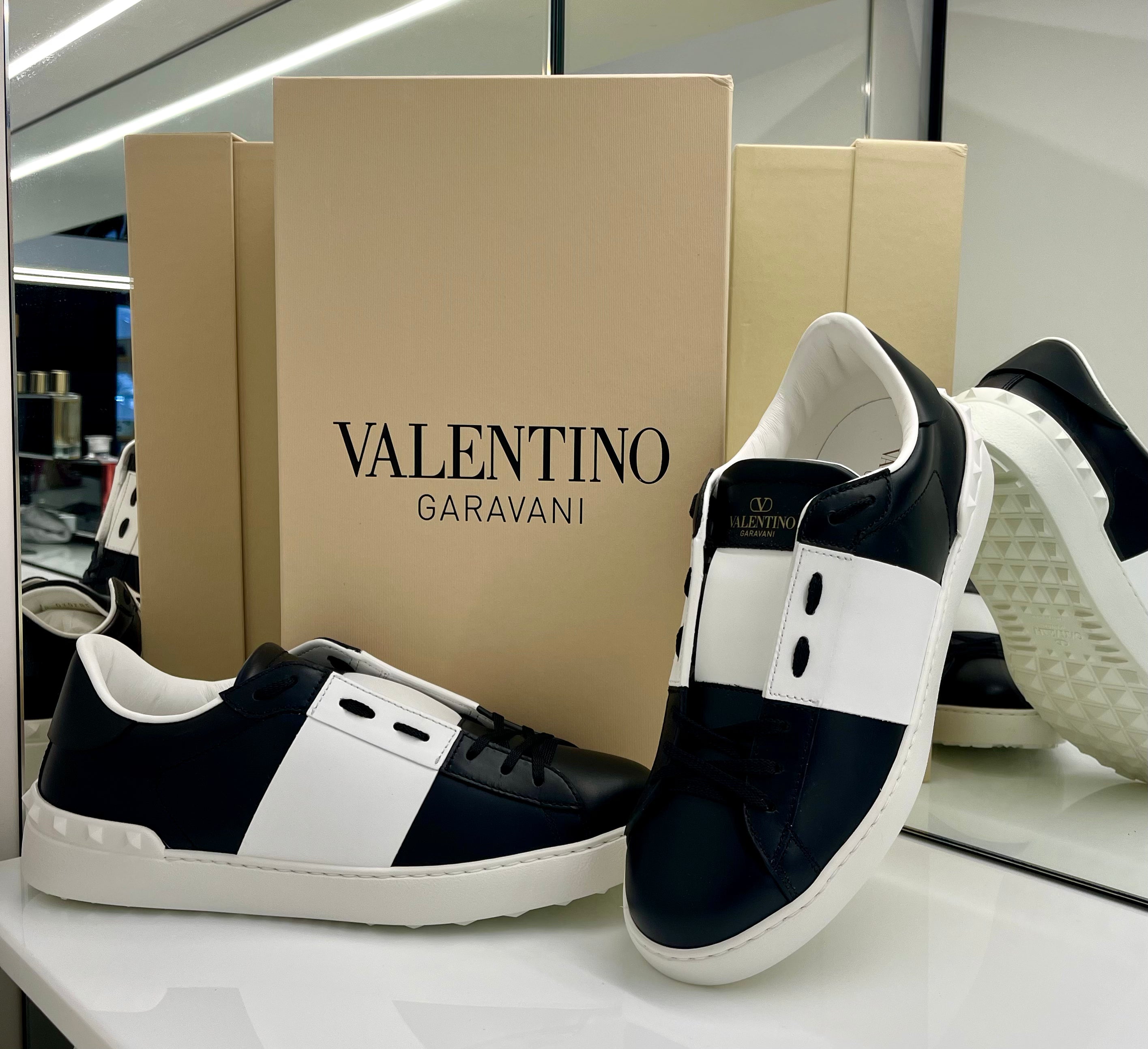 Valentino Garavani Sneaker Open In Vitello